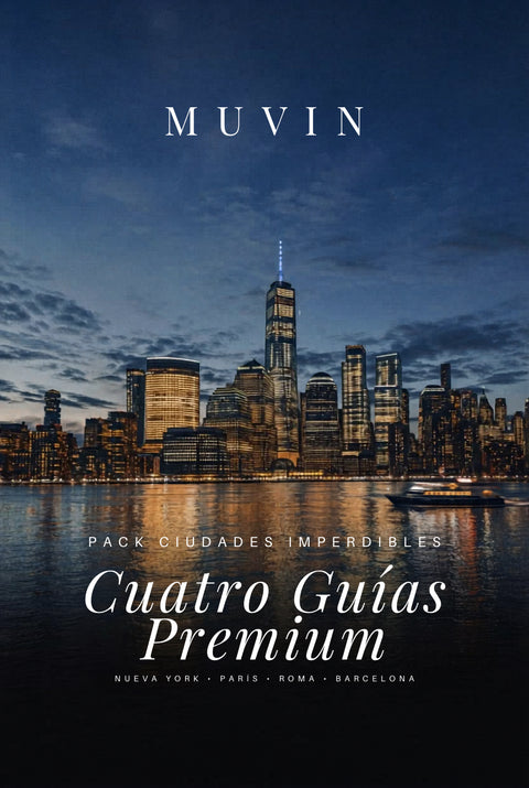 Pack de guías de viaje 🏙️ Pack Ciudades Imperdibles