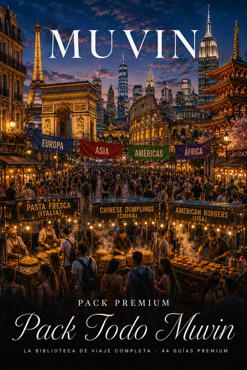 Pack de guías de viaje 🌐 Pack Todo Muvin