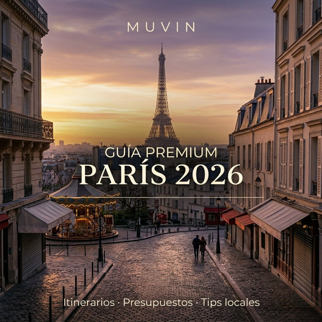 🗼 Guía Premium París 2026 | Itinerarios, Gastronomía y Experiencia Completa