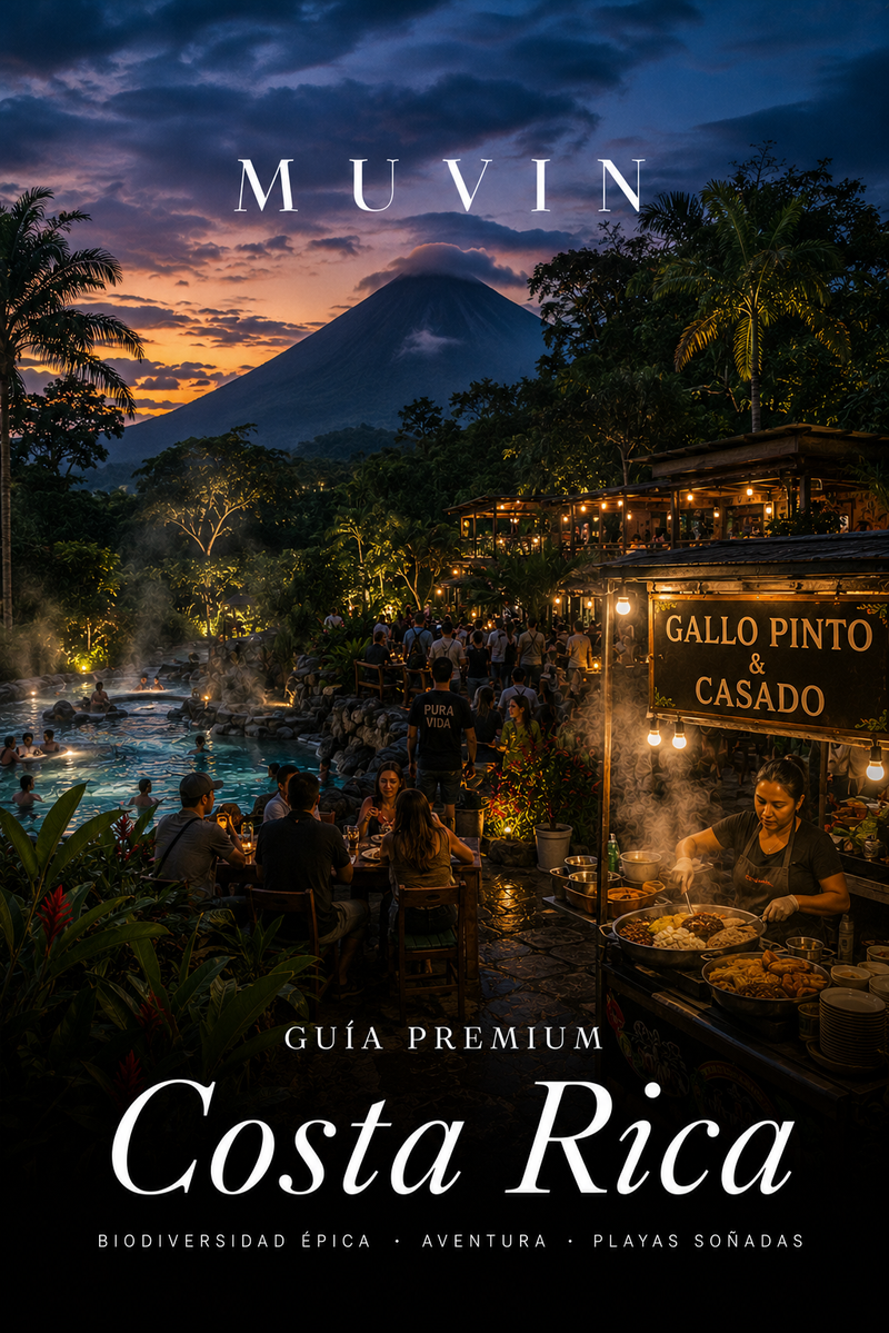 🌿 Guía Premium Costa Rica 2026 | Itinerarios, Qué Ver, Dónde Comer y Consejos de Viaje
