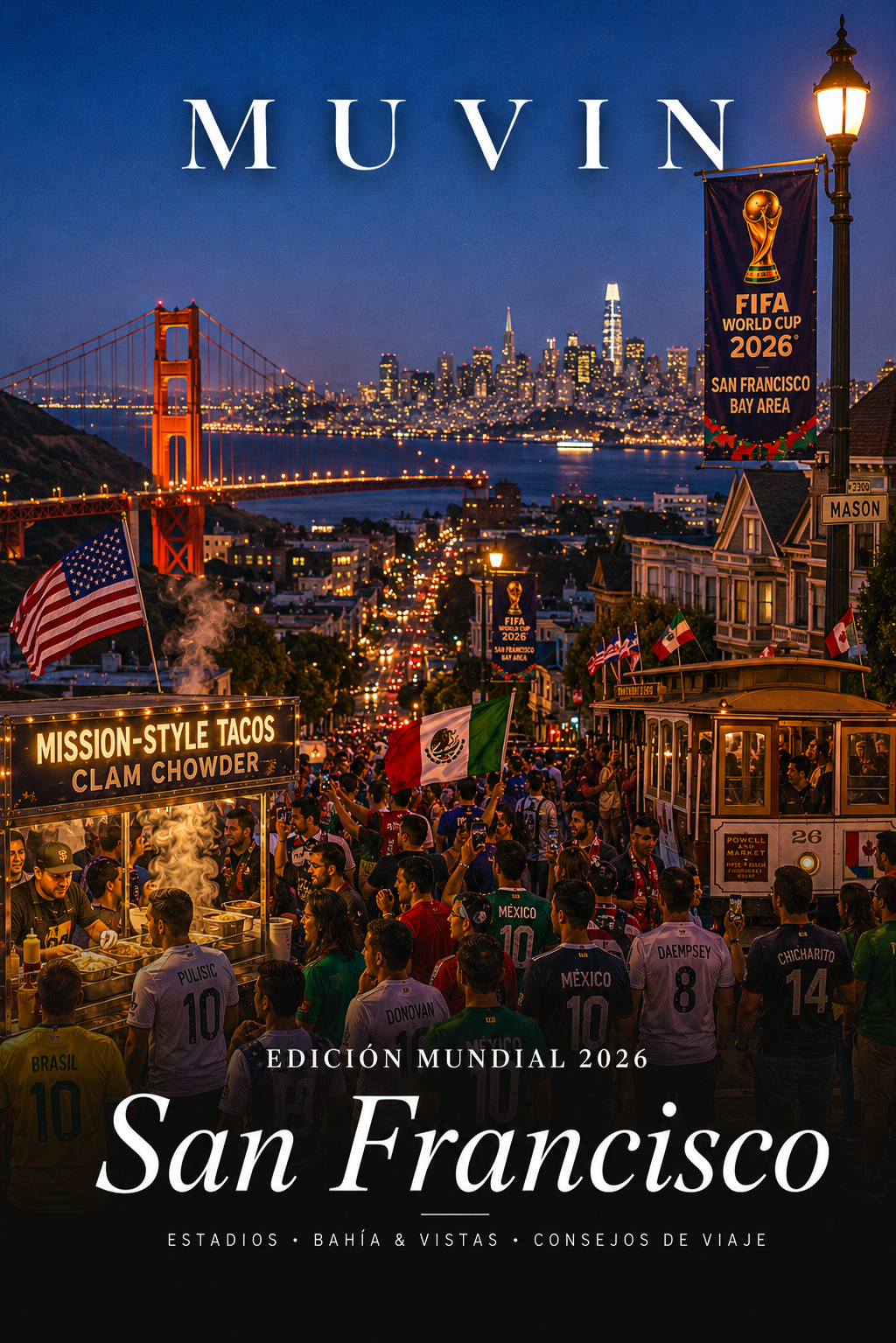 Guía Premium Muvin: San Francisco Mundial 2026