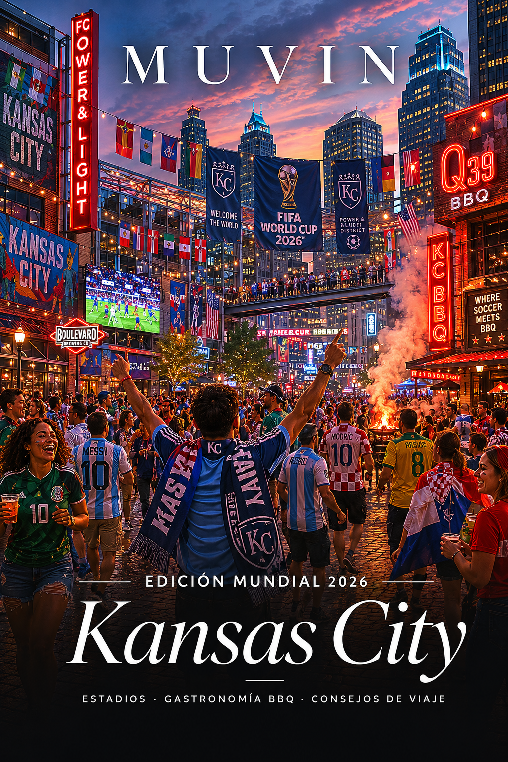 Guía Premium Muvin: Kansas City Mundial 2026