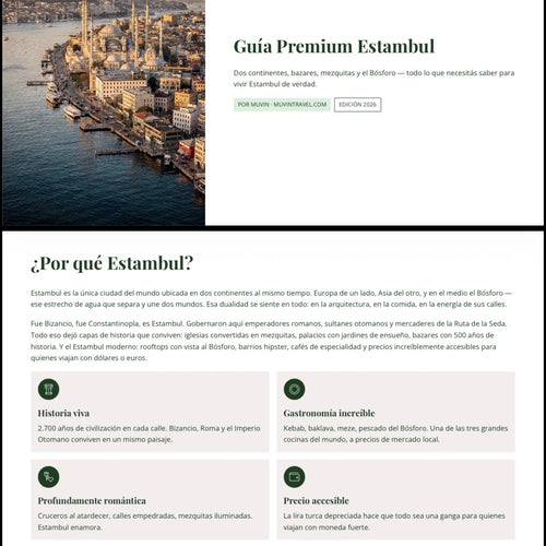 Guía de Estambul 2026: itinerario día por día por barrios