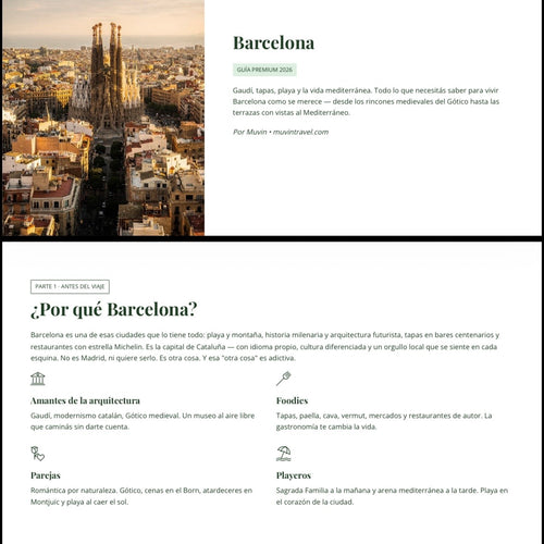 Guía de Barcelona 2026: itinerario día por día