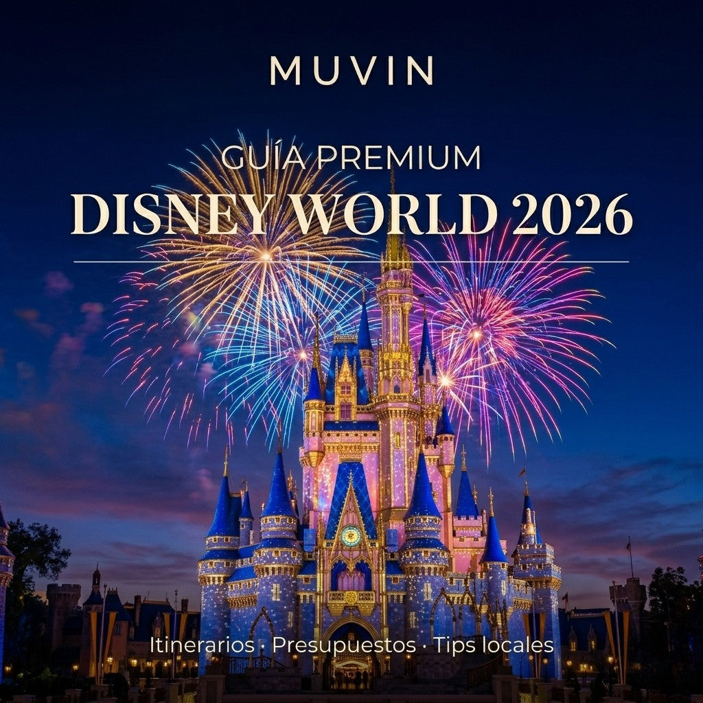 🏰 Guía Premium Disney World Orlando 2026 | Itinerarios, Presupuestos y Tips para tu Viaje