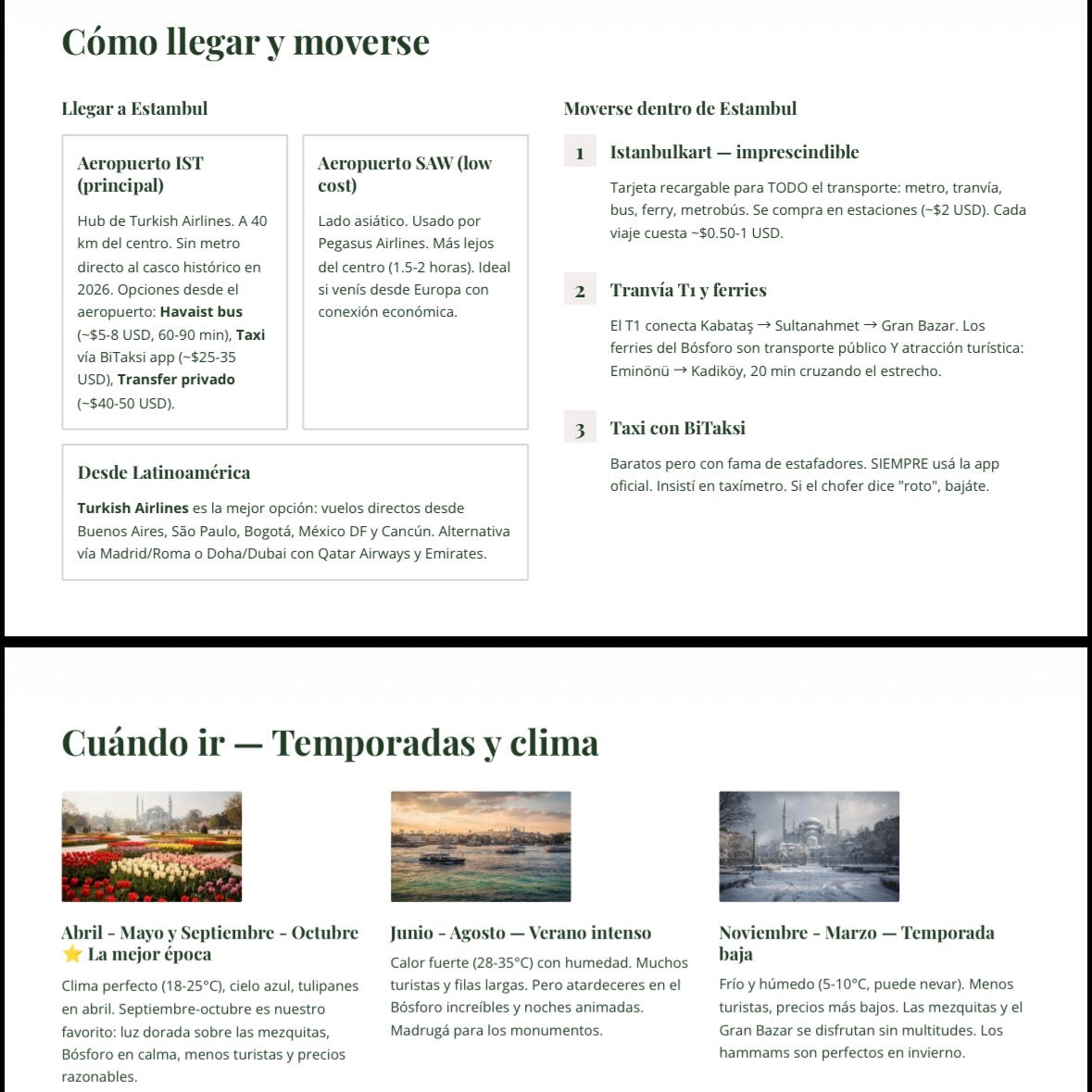 🕌 Guía Premium Estambul 2026 | Itinerarios, Cultura y Consejos de Viaje