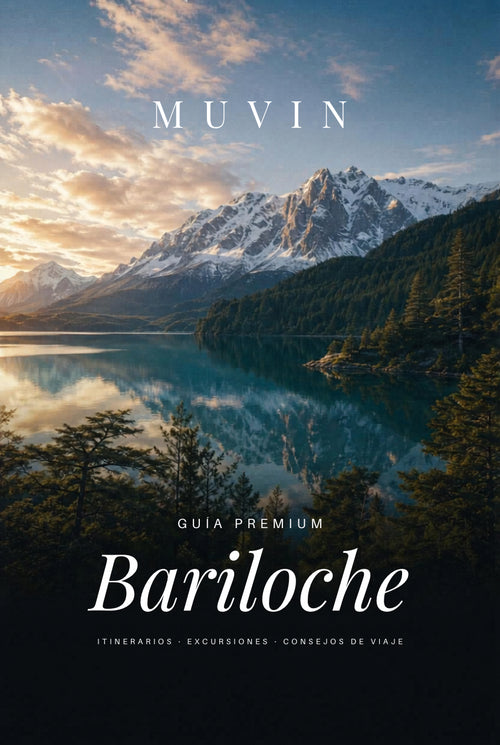 Guía de viaje Bariloche 2026 en PDF de Muvin: portada