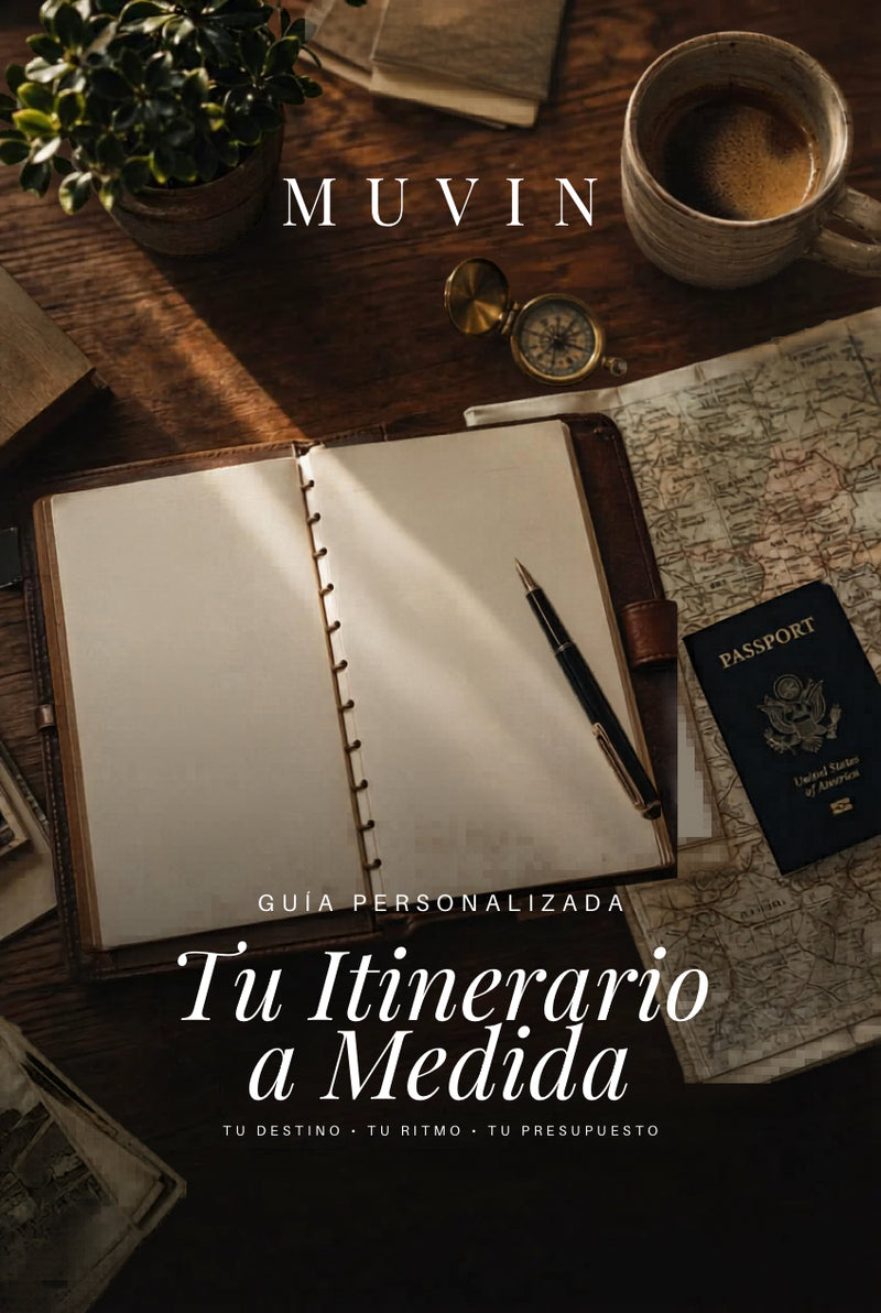 ✏️ Guía de Viaje Personalizada Muvin | Tu Itinerario a Medida