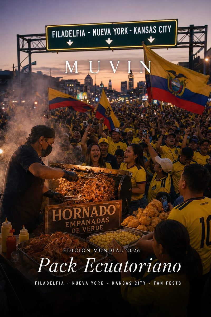 Pack Ecuatoriano Premium Muvin: Filadelfia + Nueva York + Kansas City