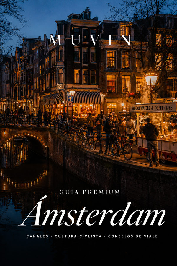 🌷 Guía Premium Ámsterdam 2026 | Itinerarios, Qué Ver, Dónde Comer y Consejos de Viaje