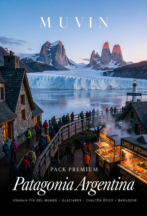 Pack de guías de viaje 🏔️ Pack Patagonia Argentina